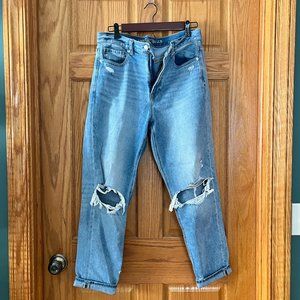 AE High Rise Mom Jeans